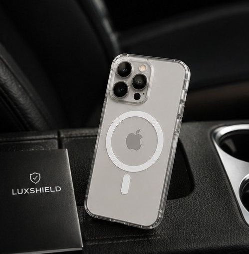 LuxShield™ Crystal Clear MagSafe Case | Anti-Yellow Protection