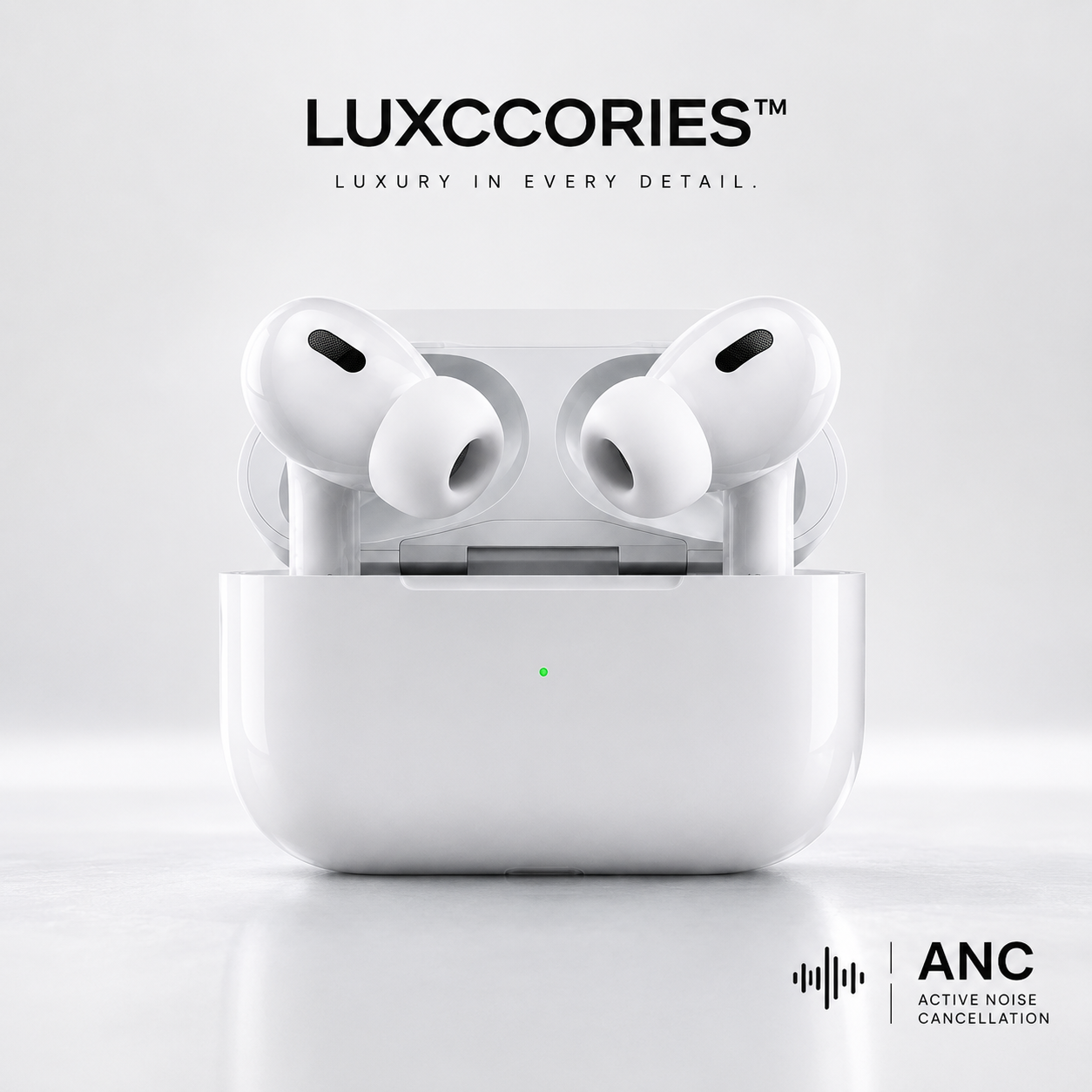 LuxePods Pro 2™ | ANC, Transparency Mode & Spatial Audio