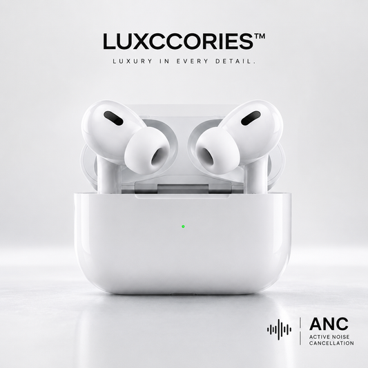 LuxePods Pro 2™ | ANC, Transparency Mode & Spatial Audio